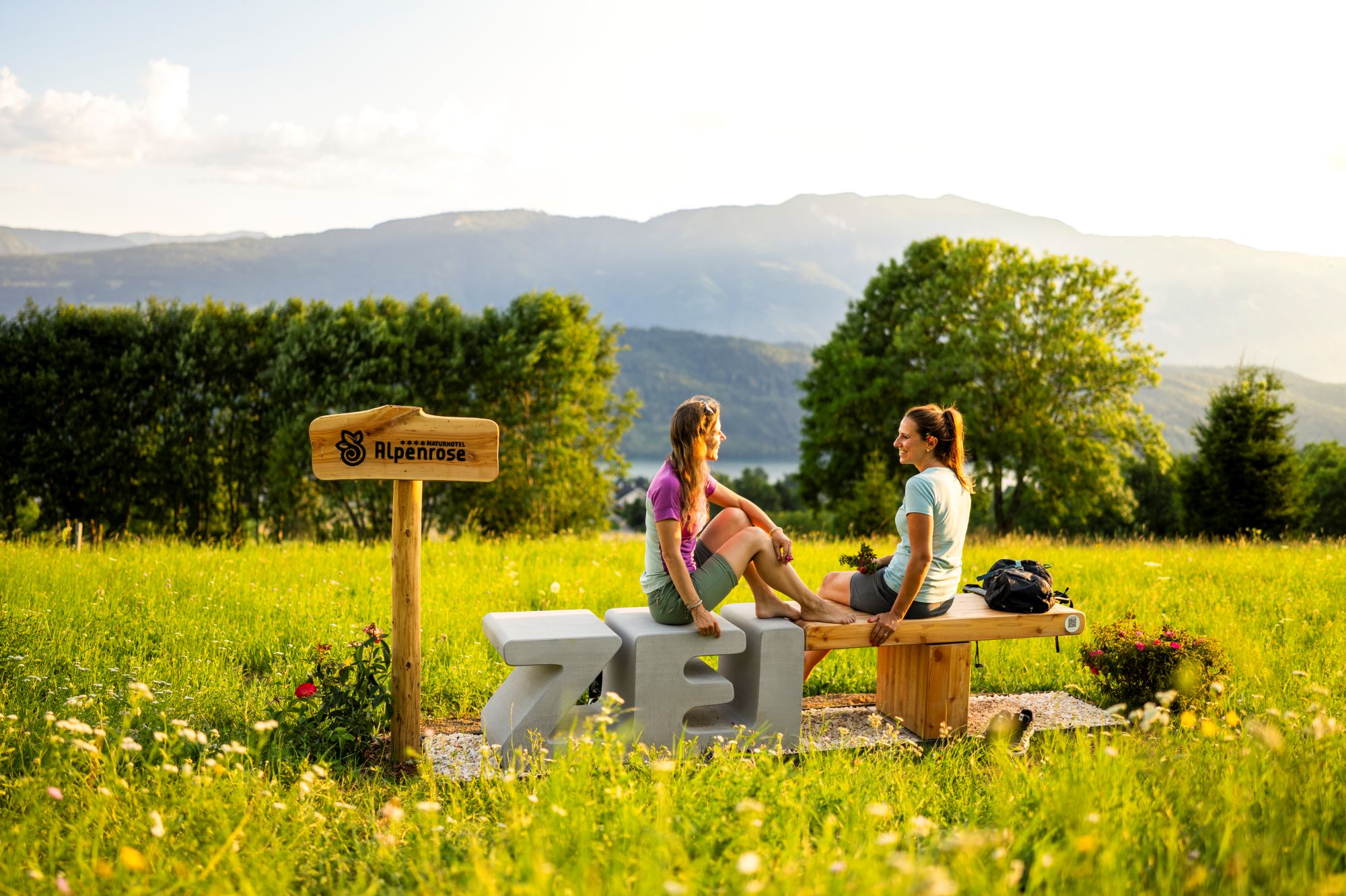 ZEITplatz_AlpenrosenZEIT_Naturhotel Alpenrose_Millstatt_Millstätter See_Sommer © Gert Perauer | MBN Tourismus 