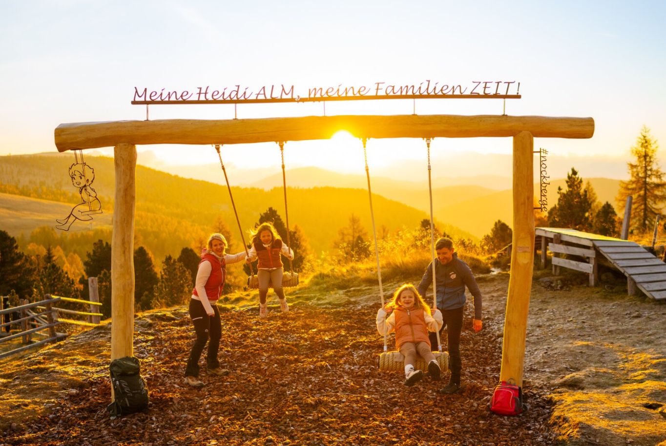 Die neue Schaukel am Falkert © Gert Perauer | MBN Tourismus